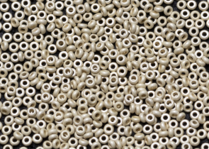 Бисер Япония DEMI 11/0 10г PF0558F алюминий матовый, Permanent Finish гальванизированный