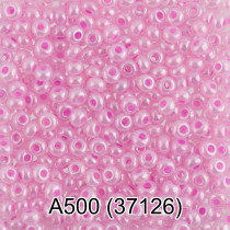 Бисер Чехия " GAMMA" круглый 1 10/ 0 2. 3 мм 5 г 1- й сорт А500 сиреневый ( 37126 ) 